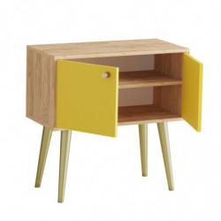 Consola JOLA Roble Amarillo Practica Hogar