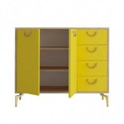 Zapatero ZEA Roble Amarillo Practica Hogar