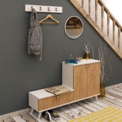 Zapatero FİJEL Roble Blanco Practica Hogar