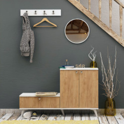 Zapatero FİJEL Roble Blanco Practica Hogar