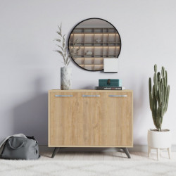 Gabinete multiusos Piffa Roble Practica Hogar