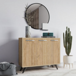 Gabinete multiusos Piffa Roble Practica Hogar