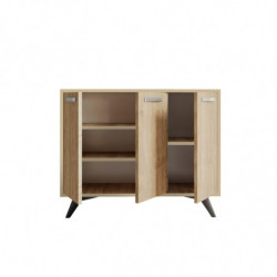 Gabinete multiusos Piffa Roble Practica Hogar
