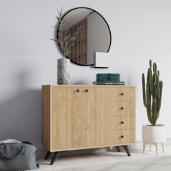 Gabinete multiusos Waga Roble Practica Hogar