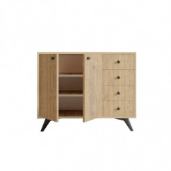 Gabinete multiusos Waga Roble Practica Hogar