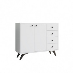 Gabinete multiusos Waga Blanco Practica Hogar