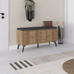 Zapatero Dune Bench Hitit Golpealo Practica Hogar