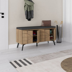 Zapatero Dune Bench Hitit Golpealo Practica Hogar