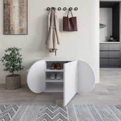 Zapatero Pozy Shoe Bench Blanco Practica Hogar