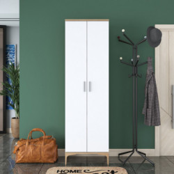 Recibidor EA116 -2746 Nogal Blanco Practica Hogar