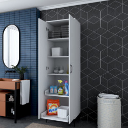 Gabinete multiusos JE110 2945 Blanco Practica Hogar