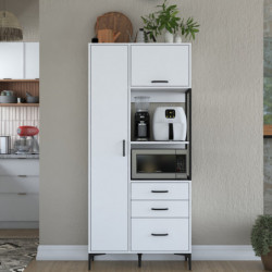 Gabinete multiusos JE112 2958 Blanco Practica Hogar