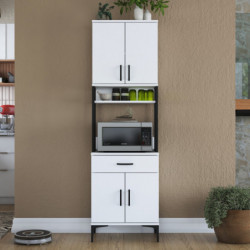 Gabinete multiusos JE113 2963 Blanco Practica Hogar