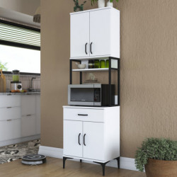 Gabinete multiusos JE113 2963 Blanco Practica Hogar