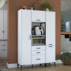 Gabinete multiusos JE118 2964 Blanco Practica Hogar