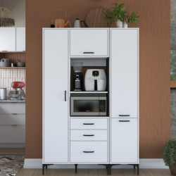 Gabinete multiusos JE118 2964 Blanco Practica Hogar