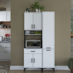 Gabinete multiusos JE121 2967 Blanco Practica Hogar