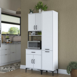 Gabinete multiusos JE121 2967 Blanco Practica Hogar