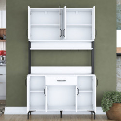 Gabinete multiusos JE127 -2984 Blanco Practica Hogar