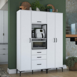 Gabinete multiusos JE131 2989 Blanco Practica Hogar