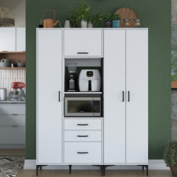 Gabinete multiusos JE131 2989 Blanco Practica Hogar