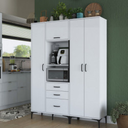 Gabinete multiusos JE131 2989 Blanco Practica Hogar
