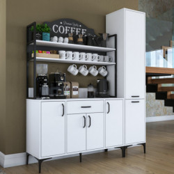 Gabinete multiusos JE149 3081 Blanco Practica Hogar
