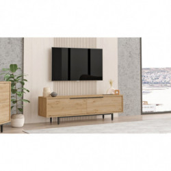 Mueble TV On1-S Nogal Practica Hogar