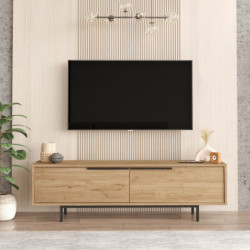 Mueble TV On1-S Nogal Practica Hogar