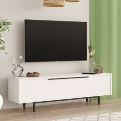 Mueble TV On1-W Blanco Practica Hogar