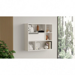 Estante de pared On5-W Blanco Practica Hogar