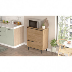 Mueble de cocina On8A-S Nogal Practica Hogar