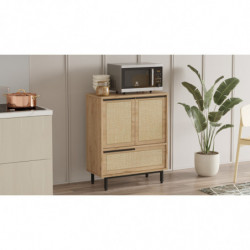 Mueble de cocina On8A-Su Nogal Roble Practica Hogar