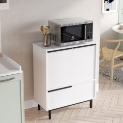 Mueble de cocina On8A-W Blanco Practica Hogar