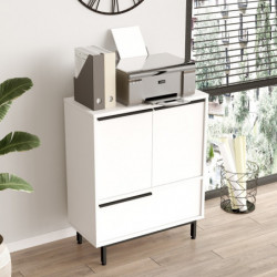 Gabinete multiusos On8B-W Blanco Practica Hogar