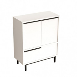 Gabinete multiusos On8B-W Blanco Practica Hogar