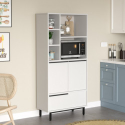 Mueble de cocina On9A-W Blanco Practica Hogar