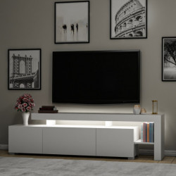 Mueble TV Beliz Blanco Practica Hogar