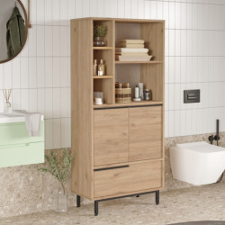 Mueble de baño On9C-S Nogal Practica Hogar