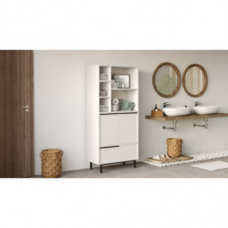 Mueble de baño On9C-W Blanco Practica Hogar