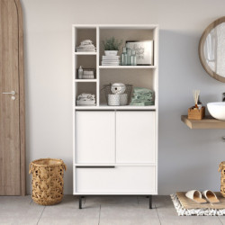 Mueble de baño On9C-W Blanco Practica Hogar