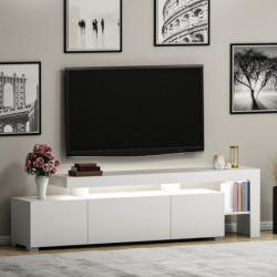 Mueble TV Beliz Blanco Practica Hogar