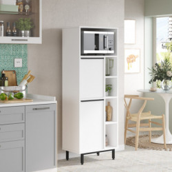 Mueble de cocina On10A-W Blanco Practica Hogar