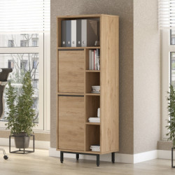Gabinete multiusos On10B-S Nogal Practica Hogar