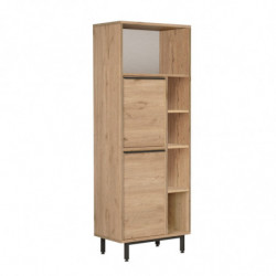 Gabinete multiusos On10B-S Nogal Practica Hogar