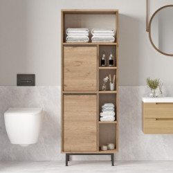 Mueble de baño On10C-S Nogal Practica Hogar