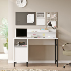 Escritorio de estudio On16-W Blanco Practica Hogar