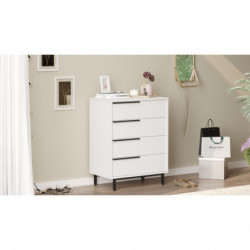 Cómoda On17-W Blanco Practica Hogar