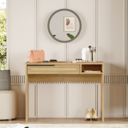 Mesa de maquillaje On18-Su Nogal Roble Practica Hogar