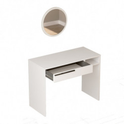Mesa de maquillaje On18-W Blanco Practica Hogar